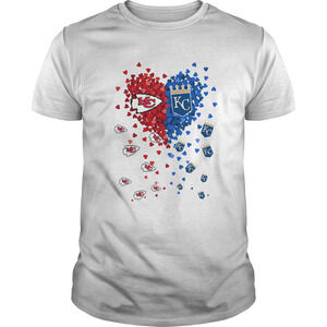 Kansas City Royals Kansas City Chiefs Heart Shirt